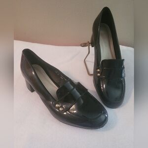 Womens Black Patent Heels
